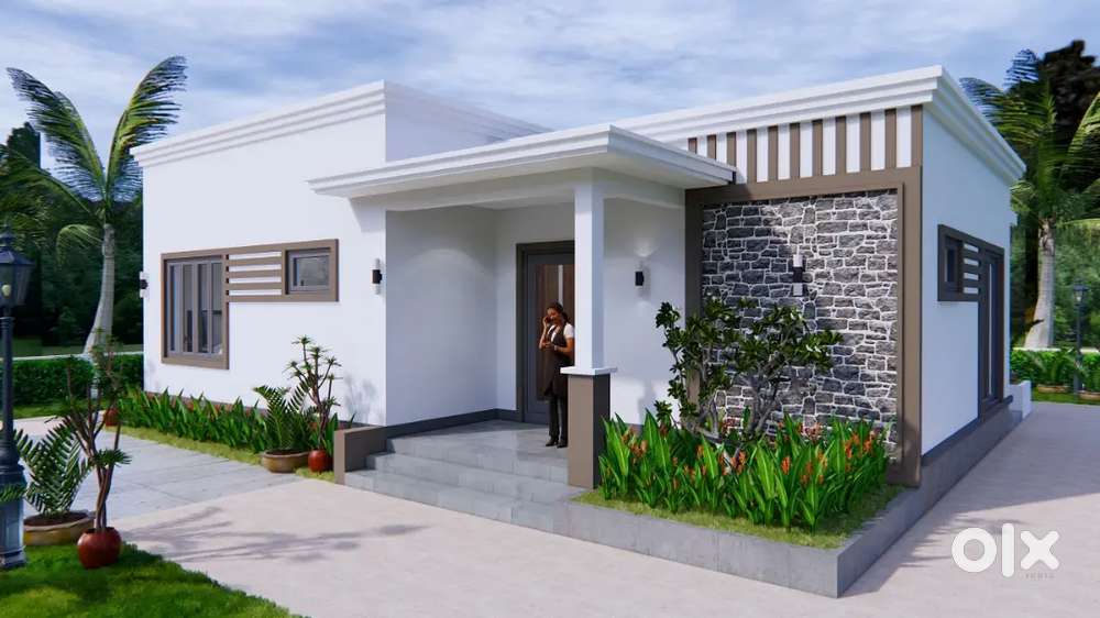 2 BHK VILLA FOR SALE AT PALAKKAD,KANJIKODE.