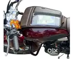 Tank cover with Mobile holder Hness Honda