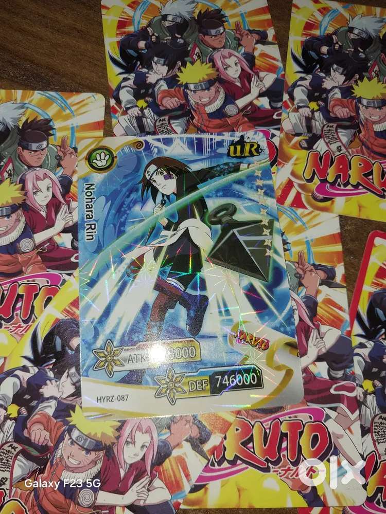 Naruto ultra rare cards