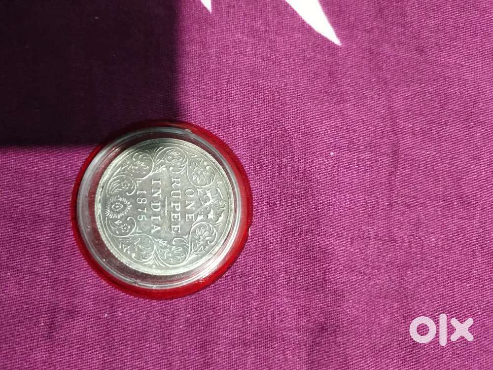 Old 1 rupees coin