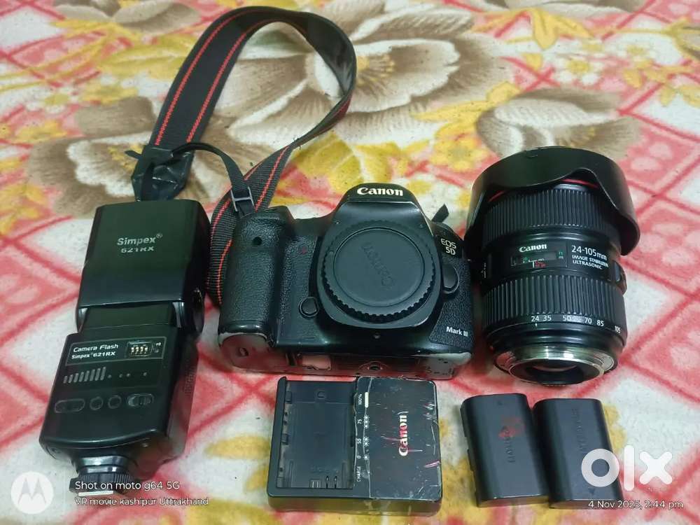 Canon 5D Mark lll with 24-105 L2 usm