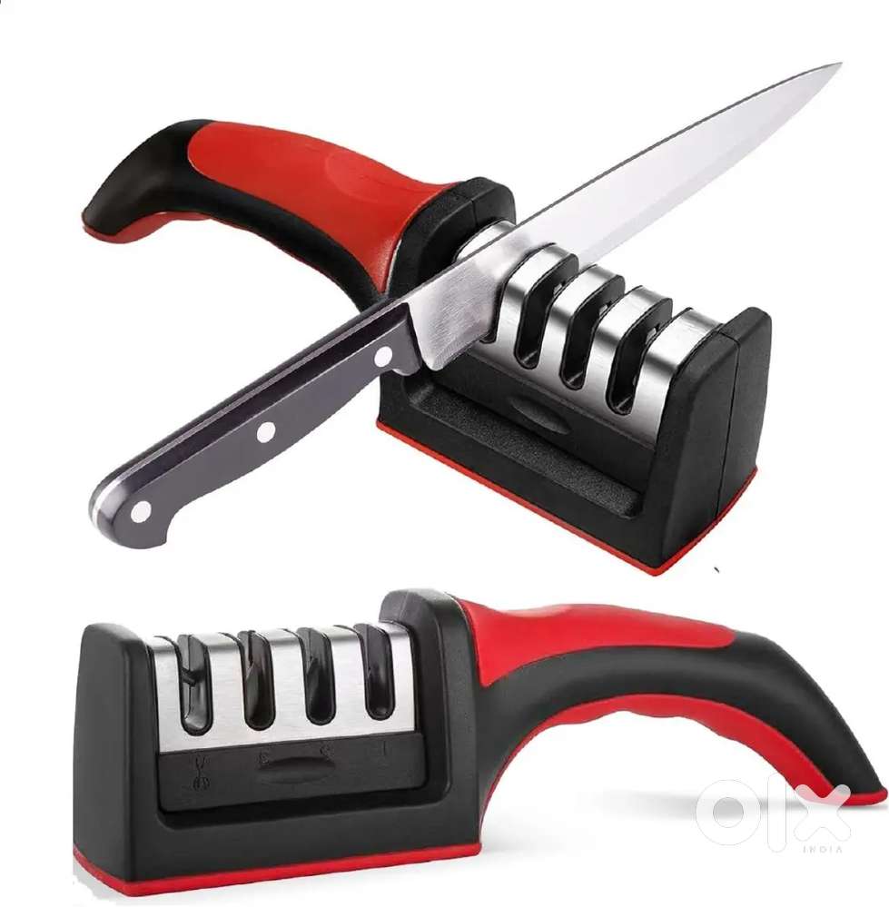 Knife sharpener with box