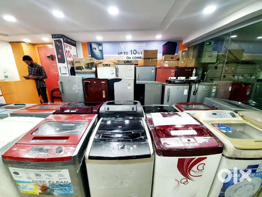Fridge + Washing Machine Combo Sale