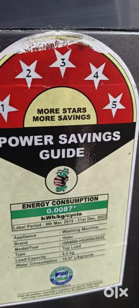 Haier top load