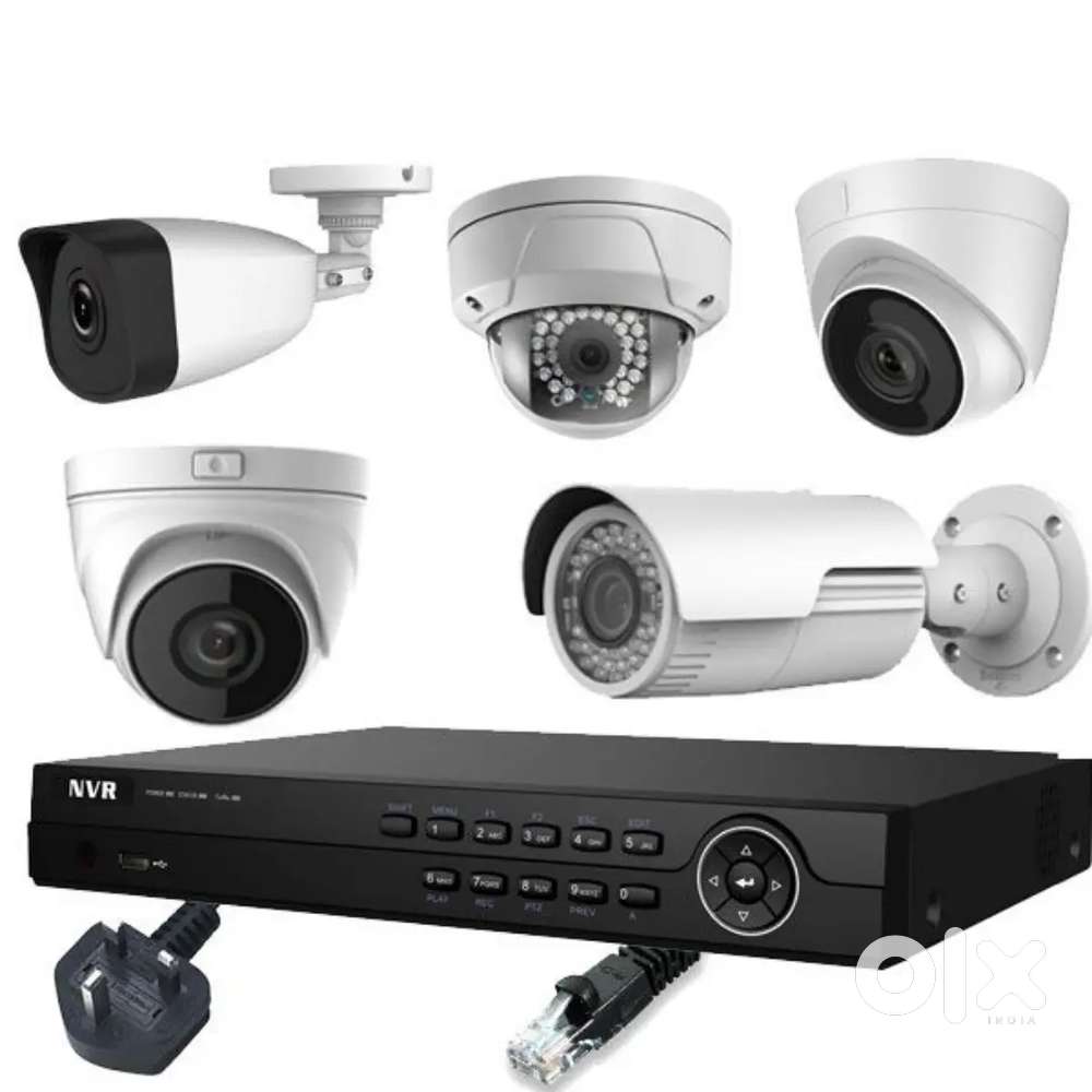 4 Cctv camera full setup