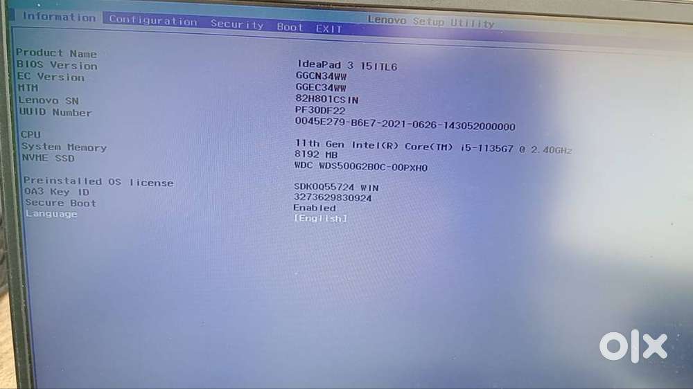 Lenovo Ideapad Slim 3