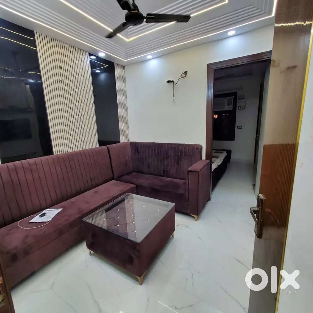 1bhk newly furnished flat Rent near dwarka mor metro walking 2 min