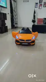 Battery operated car with new battery