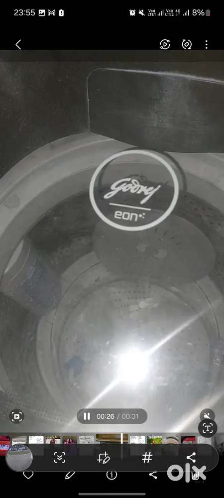 Godrej allure washing machine