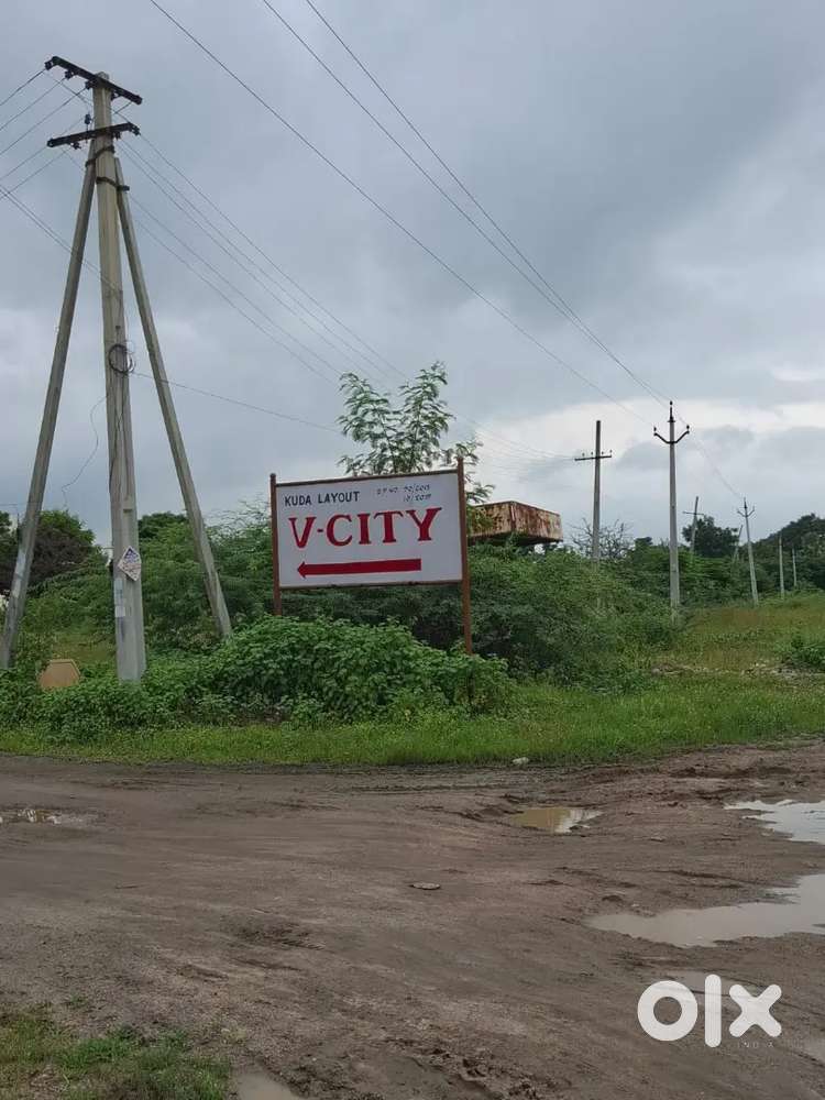 Open plot for sale