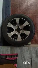 13 inch Alloy with tyres