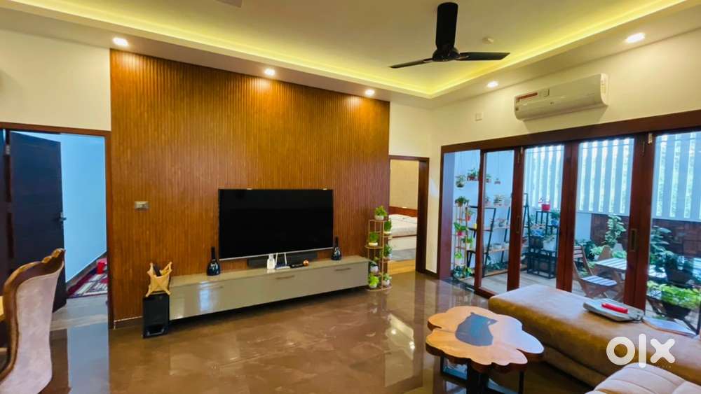 4bhk fully furnished Independent House For rent at near Thevackal (35k