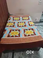 Diwan bed 4*6 feet, Very heavy & strong wood,  quality material