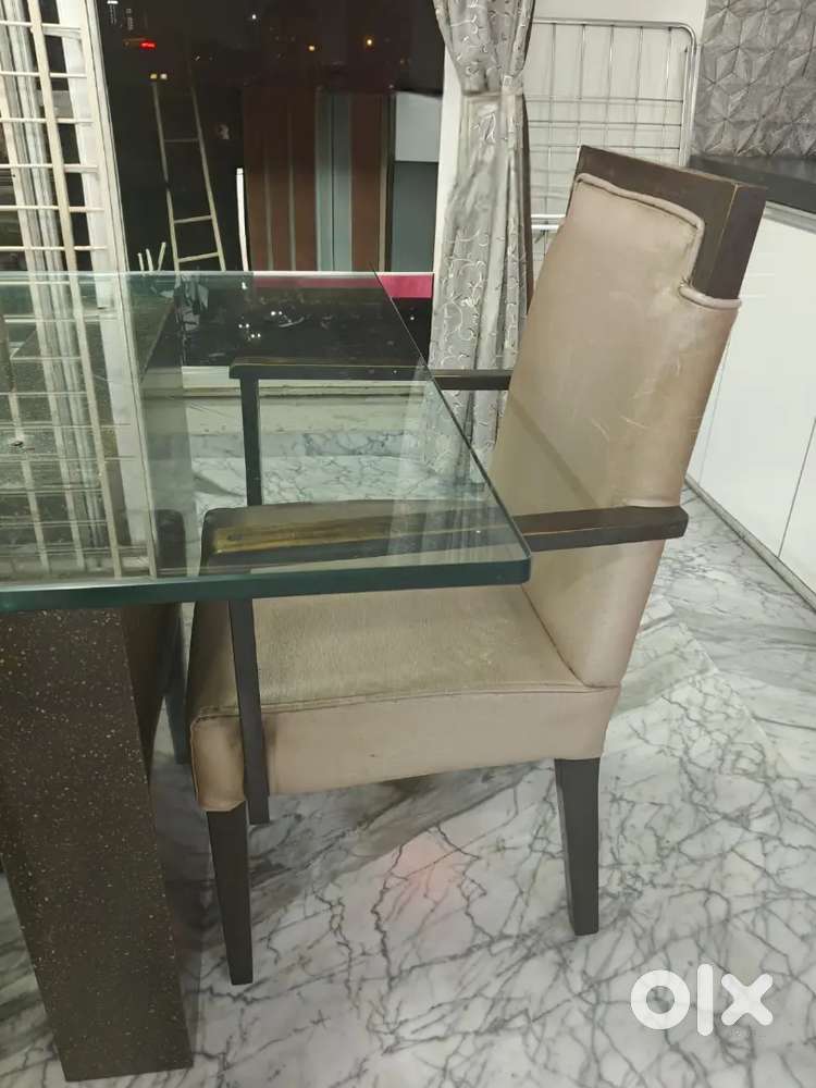 Dining table set of 6