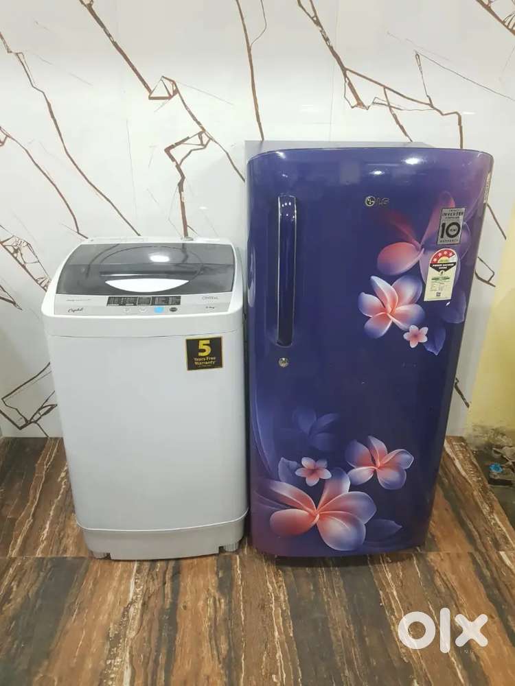 Best combo offer available refrigerator and washing machine