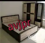 Newww full size double bed with box.