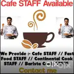 Available STAFF:- for Restaurant/Cafe - In All Over