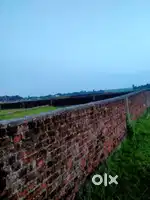 25 feet road in front of plot.