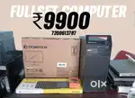COMPUTER FULLSET  19 INCH MONITOR  WARRANTY 1 YEAR  GRAPHICS 2GB