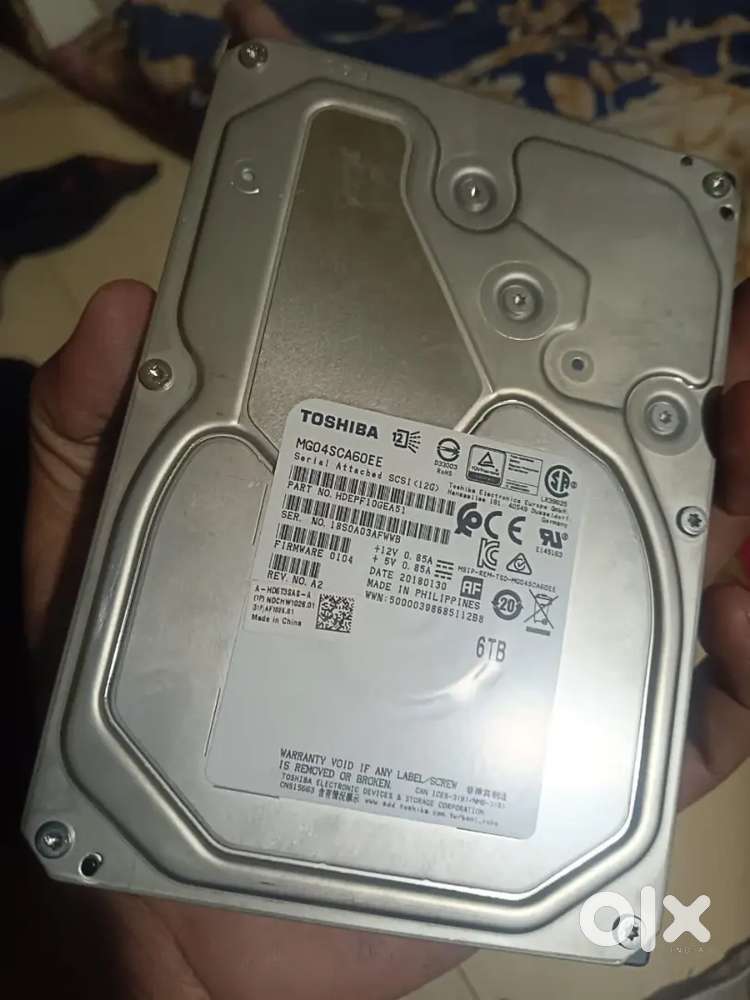 6TB HARDDISK AND INTEL XEON