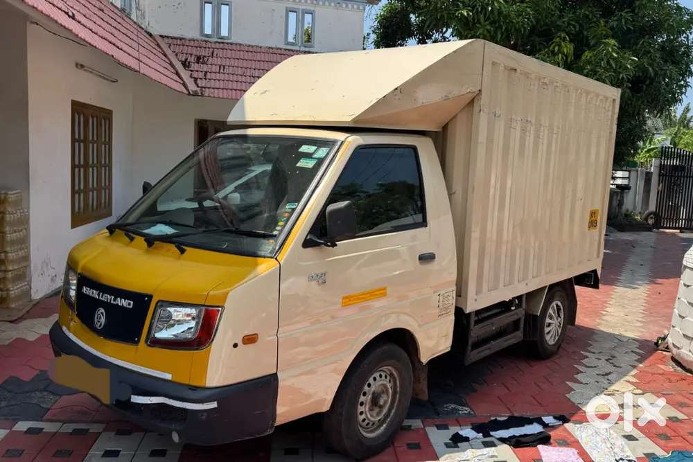 ASHOK LEYLAND DOST COVERING BODY