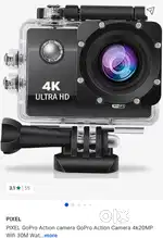 Go pro camera and video recorder 01 month old only