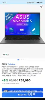 Asus vivobook s14 S3407VA