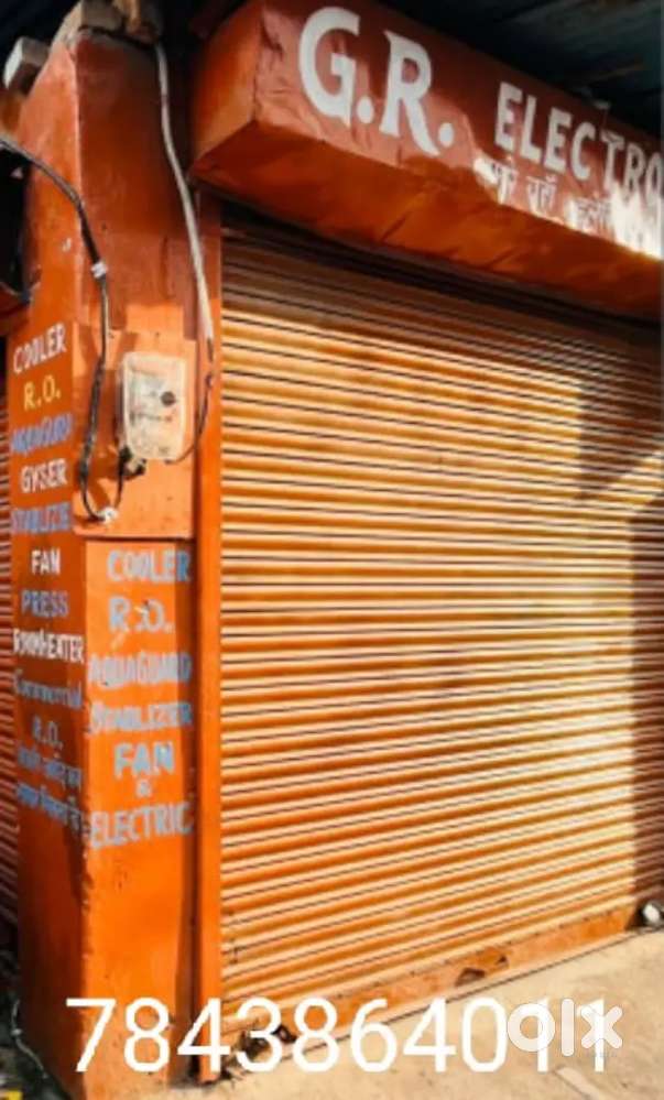 Two shop attached very low price only 120 rs per day