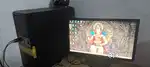 Working pc old model and keyboard and mouse rgb
