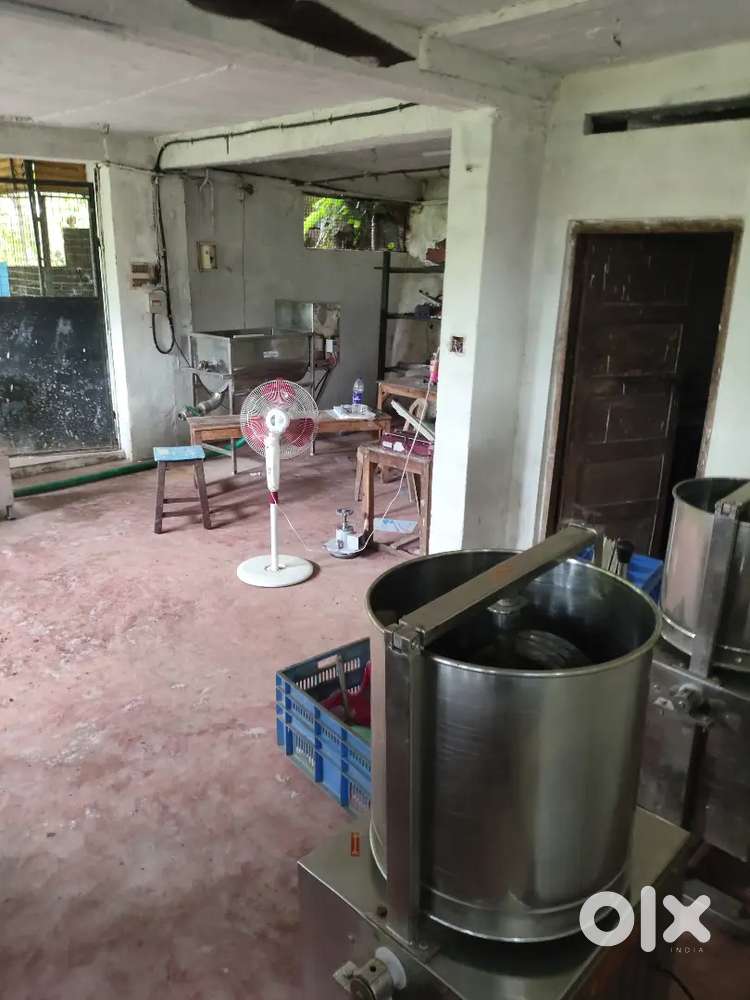 Godown / Idli dosa batter unit Rent / machinery sales