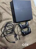Ps4 500 gb with 2 controllers (negotiable)