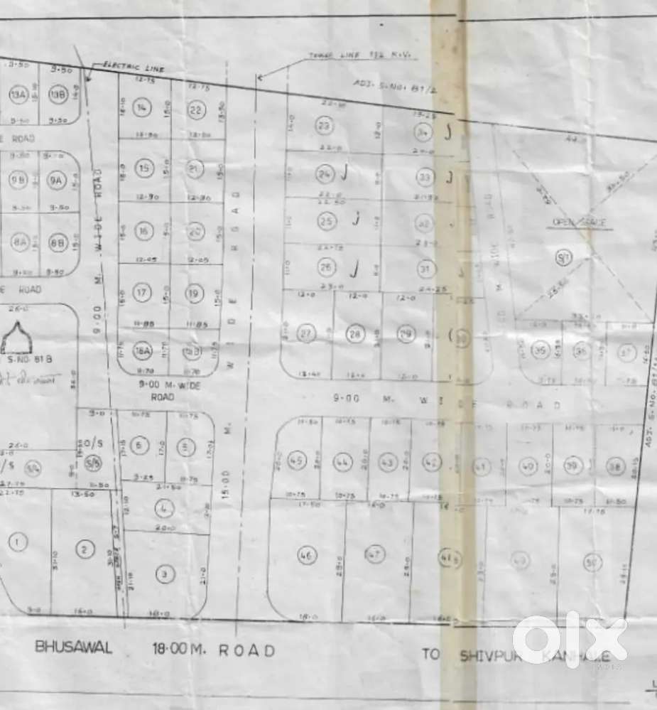 1000Sqft NA Plot just Near morya Hall in Bhusawal kanala Road