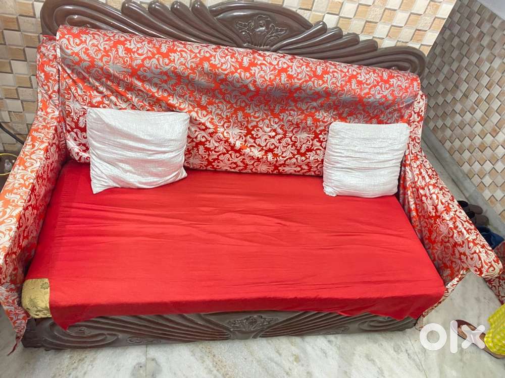 Pure teakwood Sofa cum bed for sale