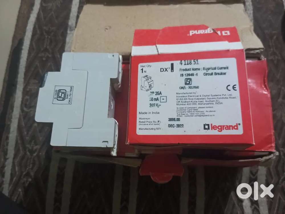 Legrand Mcb 100 Ampier elcb
