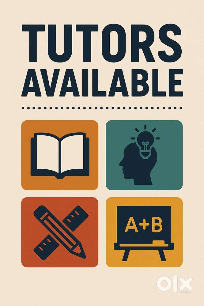Tution teachers available