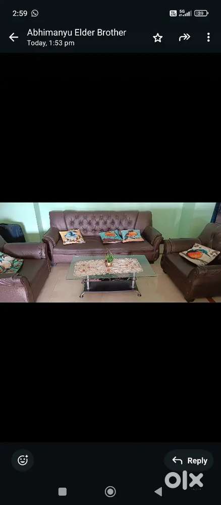 3BHK Flat with 3 washroom n 3 balcony