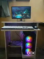 New 7i Gaming Computer with Desktop + Keyboard + Mouse +Computre Table