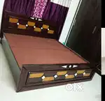 New double bed with storage