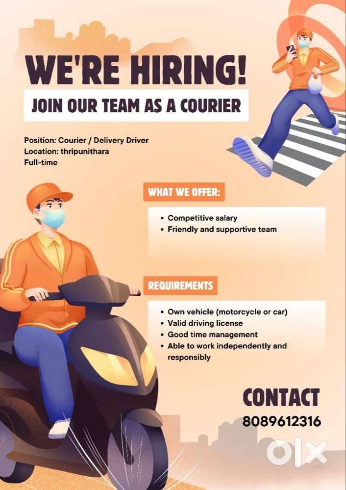 Courier Delivery jobs