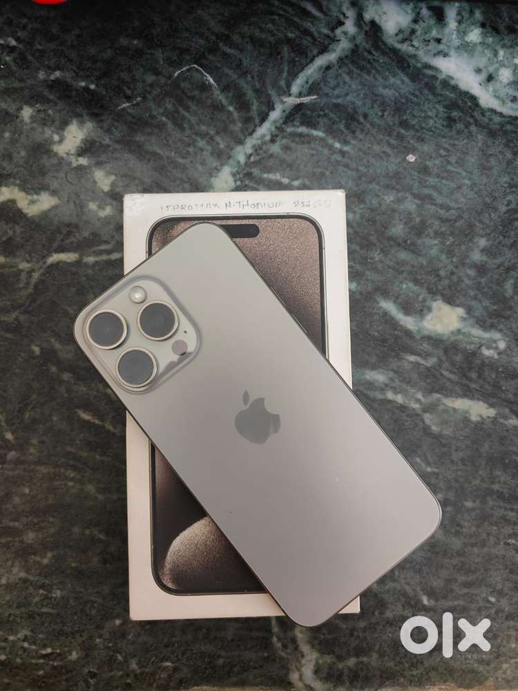 Fixed Price 15 Pro Max 256gb Titanium grey Indian varient