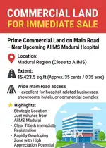 Commercial Plot on the Main road near AIIMs