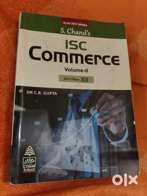 ISC COMMERCE CLASS 12 VOLUME 2