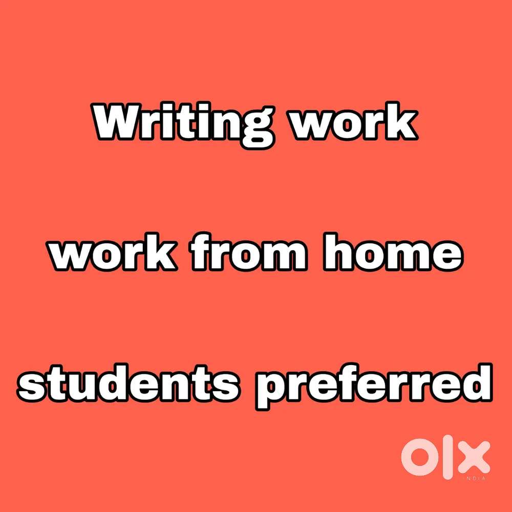 Writing jobs