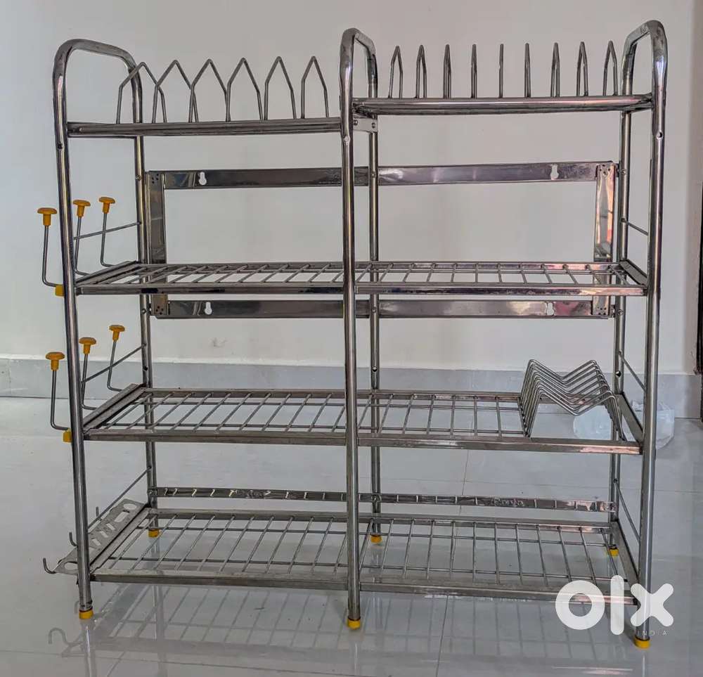 Iron Vessels Stand – Strong & Spacious – Perfect for Kitchen Storage