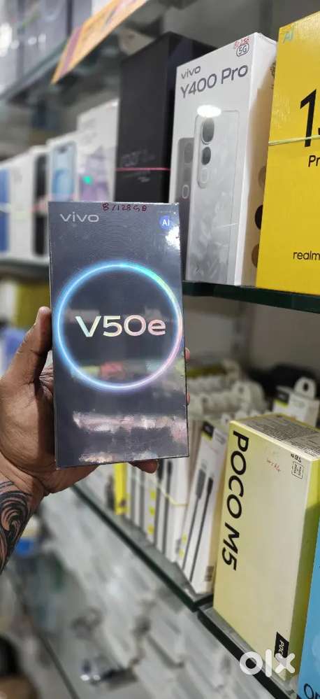 NBS MOBILE VIVO V50E 8/128GB SEALED AVAILABLE