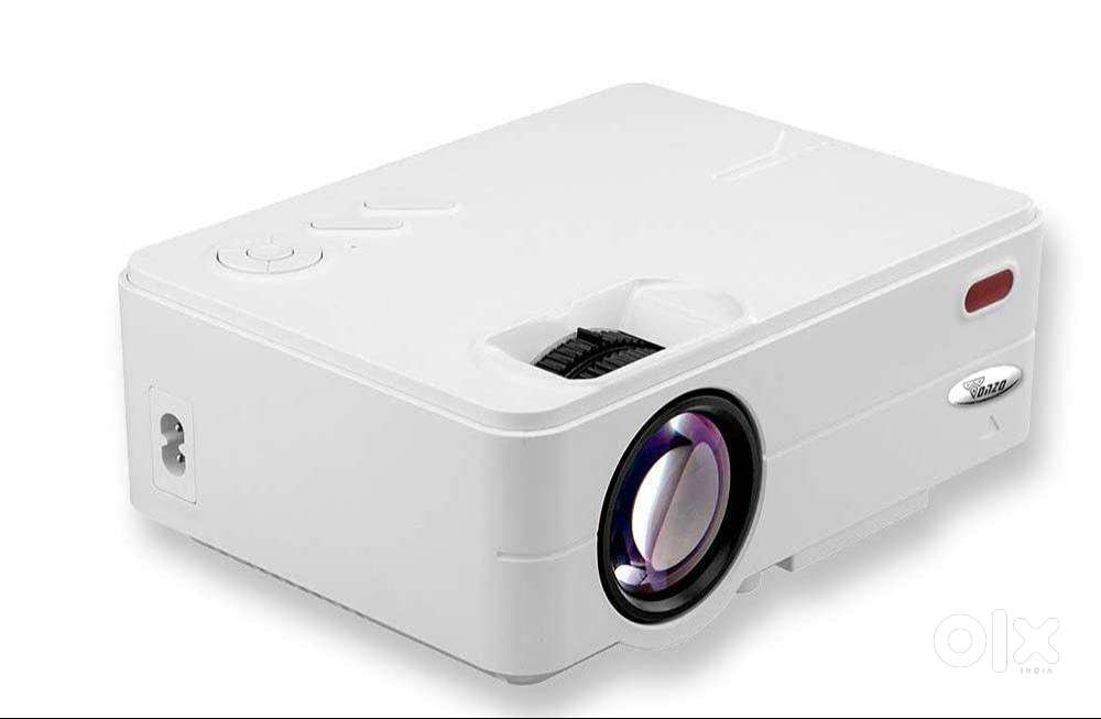 TONZO LS-112 Basic LED Projector, 1080P Support 720P Native Projector