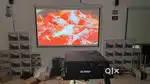RD2 Projector 350Inch 4K 3D Watch Movies Cricket For Home Office Cafe