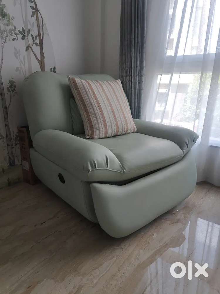 Recliner with rocking feature on sale