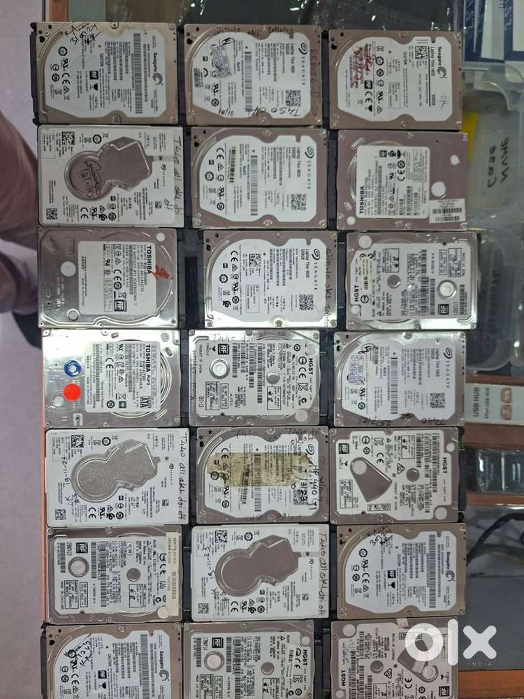 Pullout Laptop and Desktop HDD in limited quantity for sale