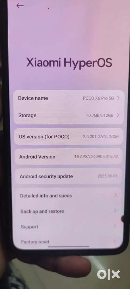 Poco x6 pro 12/512 gb
